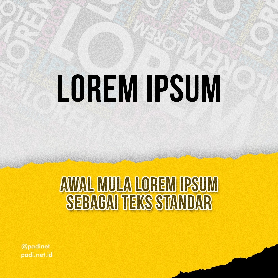 sejarah lorem ipsum