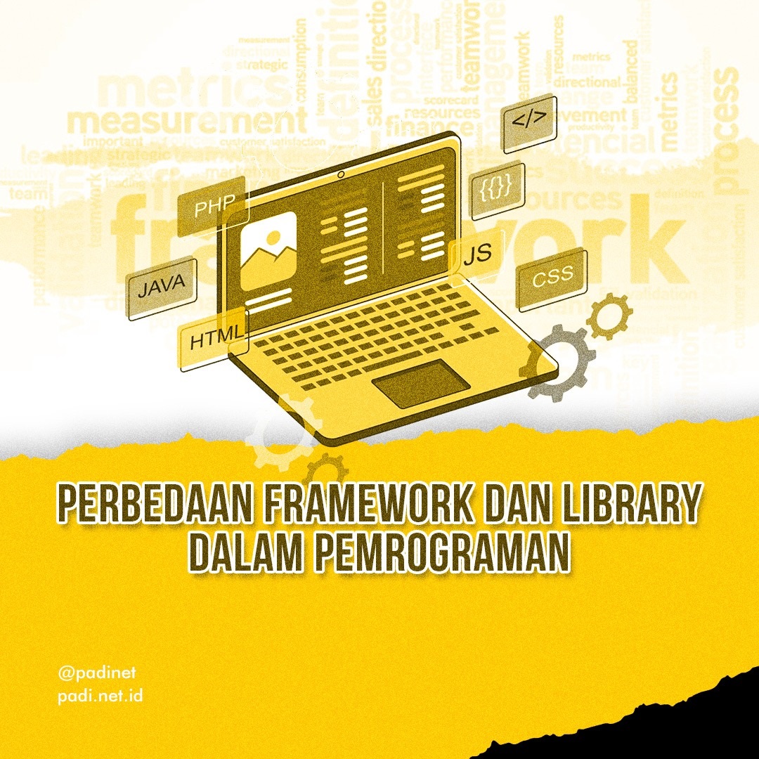 perbedaan framework dan library